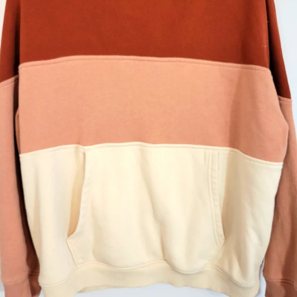 American Eagle Outfitters color block "ahh-mazingly soft" fleece hoodie - Picture 2 of 7